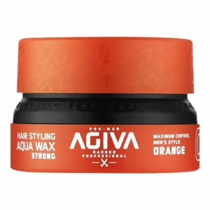 1 Agiva Styling Hair Wax Aqua Strong - Orange 155ML