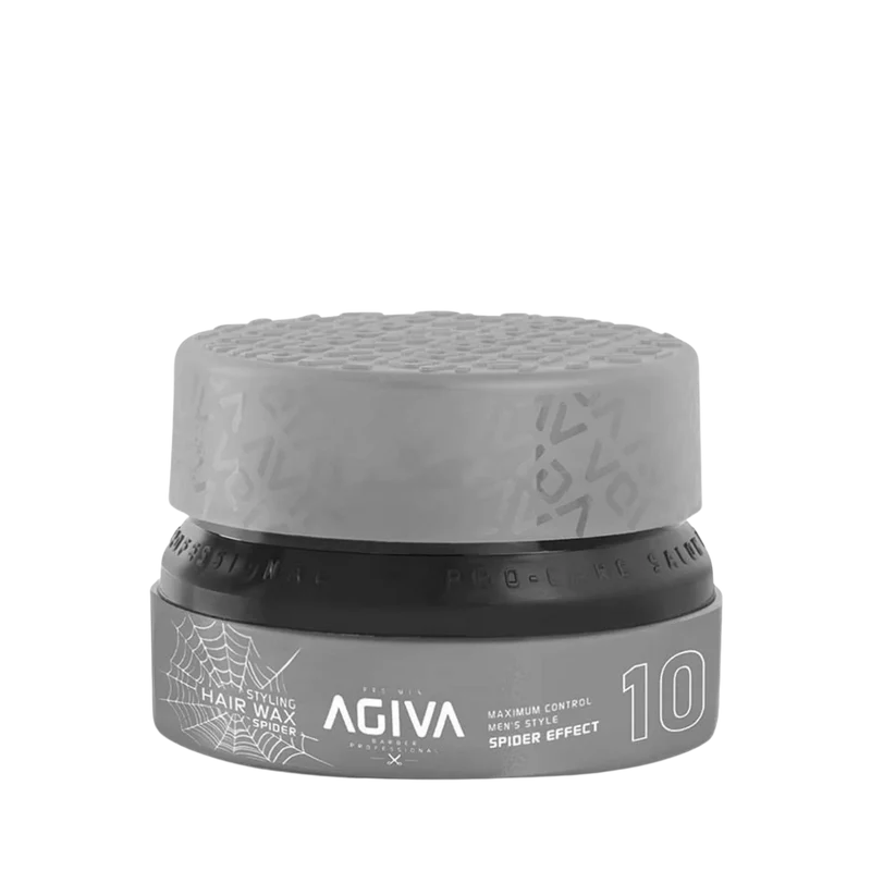 10 Agiva Styling Hair Wax Spider - Grey 155ML