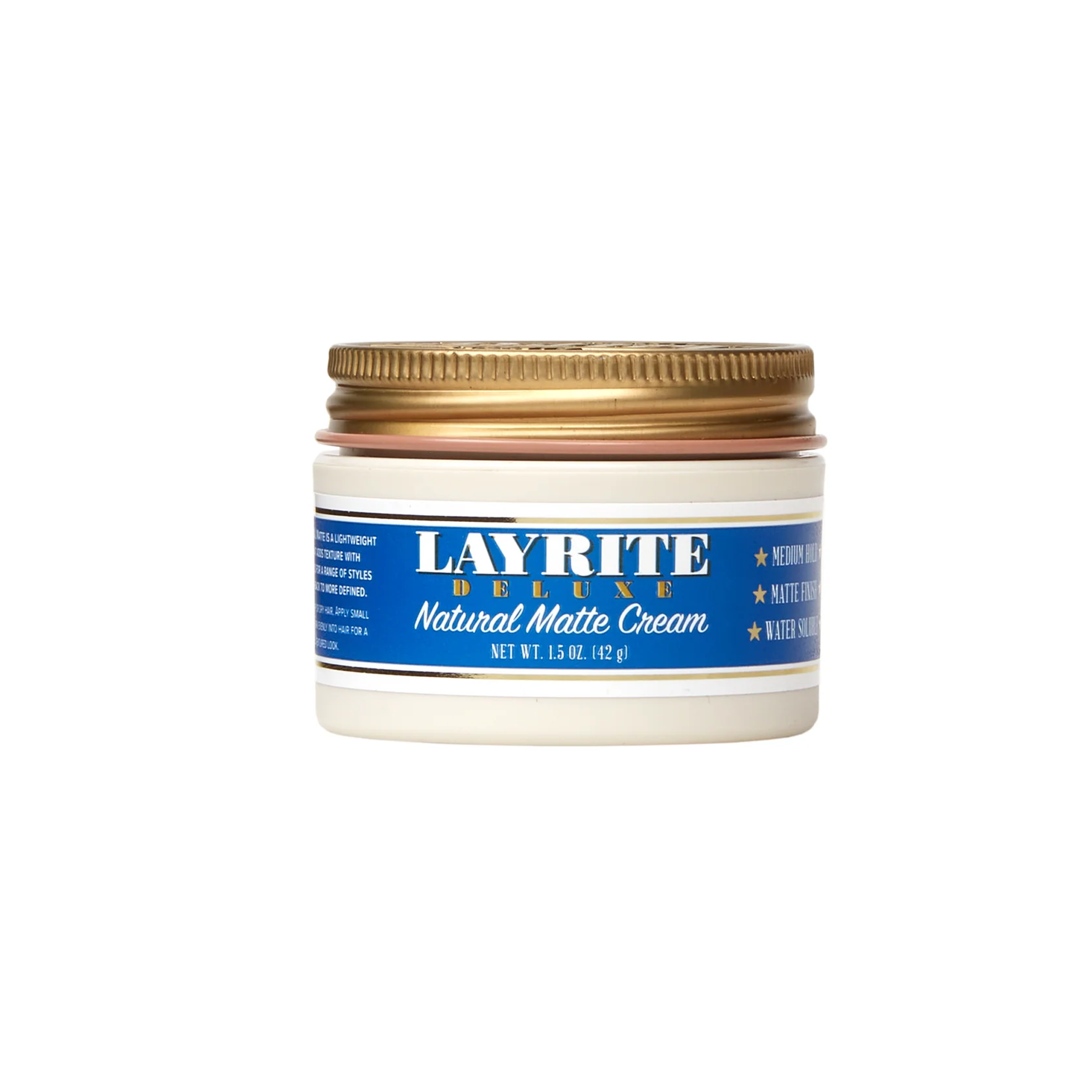 LAYRITE NATURAL MATTE CREAM TRAVEL SIZE 1.5OZ