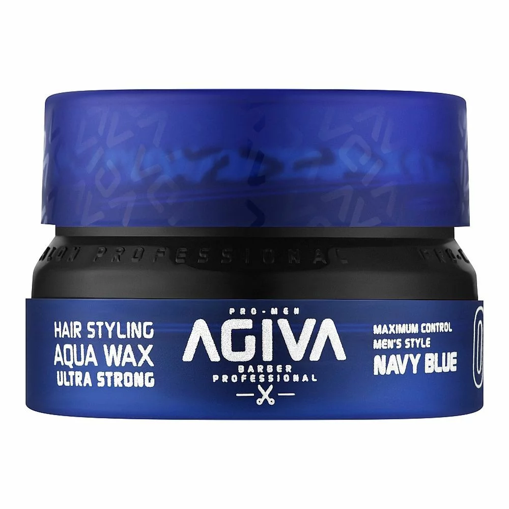 2 Agiva Styling Hair Wax Aqua Ultra Strong - Navy Blue 155ML
