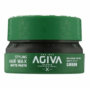 3 Agiva Styling Hair Wax Matte Paste - Green 155ML