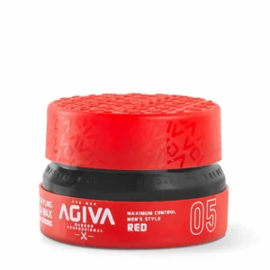 5 Agiva Styling Hair Wax Aqua Mega Strong - Red 155ML